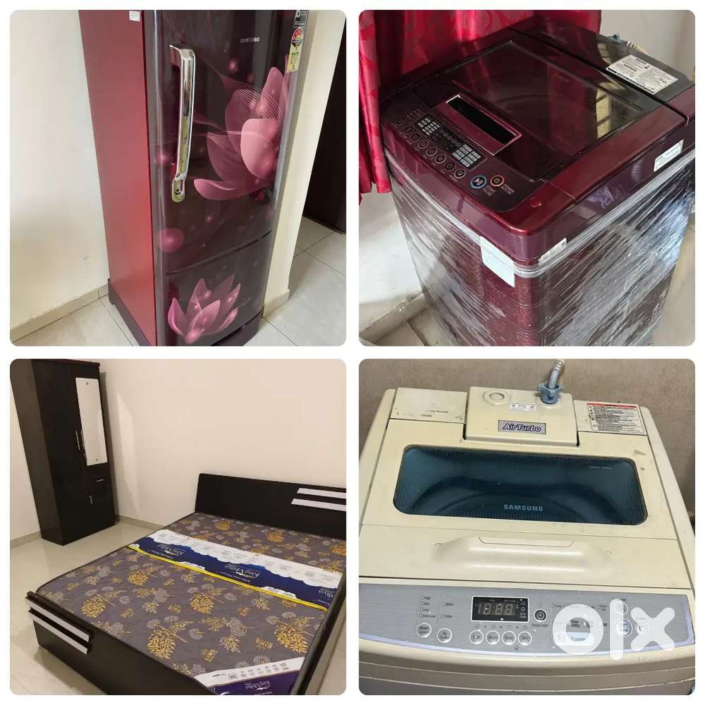 Fridge washing machine on rent