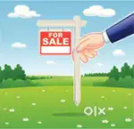 22.5 Cent Square Plot for Sale 400 mtrs From Highway