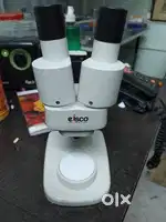 EISCO Stereo Binocular Microscope(Mini), for Beginners, LED Light,