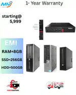 full set cpu  Ram - 8GB DDR3  Hard disk - 500GB  2GB Graphics
