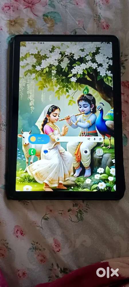 Samsung tab A9+ with cover , box and screen guard only 1.5 years old