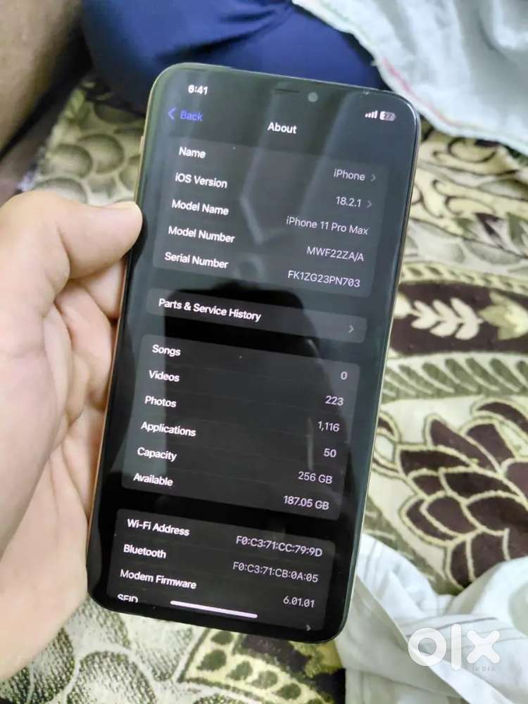 Iphone 11 pro max 256gb