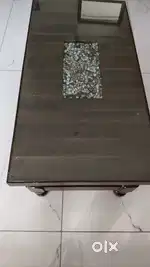 Centre table glass top in very good condition