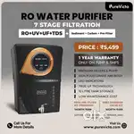 New 7 Stages RO Water Purifier  Free Pre- Filter Kit  Premium Design