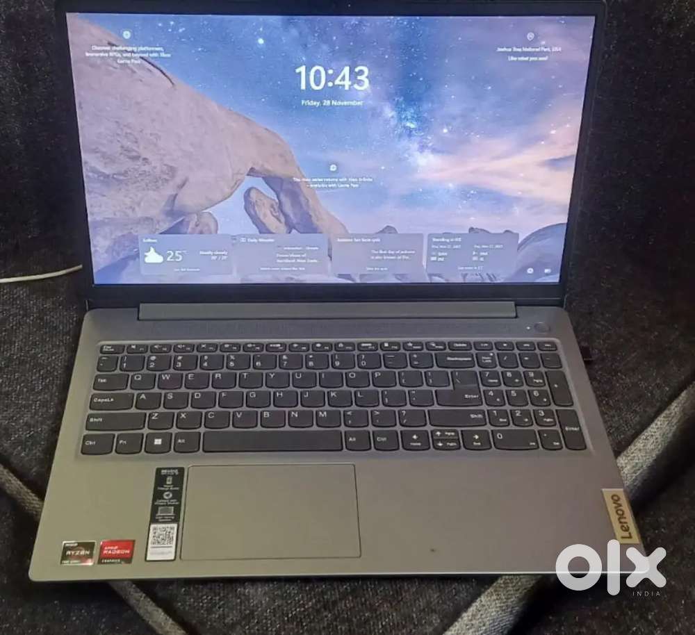 Lenovo Ryzen IdeaPad Laptop for sale in Kollam