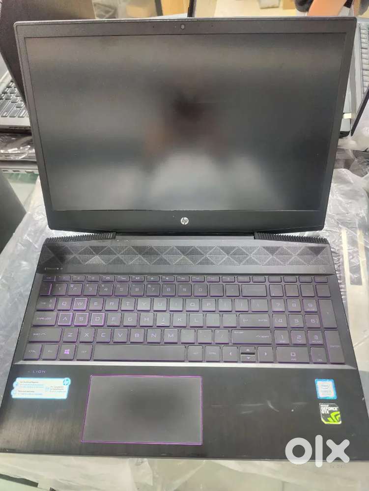 Hp i5 8,th gen gaming laptop,16gb ram, 512gb Ssd 4gb graphic amd