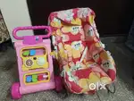 Walker and baby bouncer at combo around 700