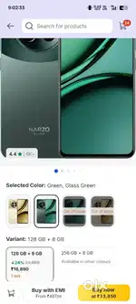 Fix Price Realme Narzo 70 Pro 8+8/128, Exchange with Redmi and Poco ph