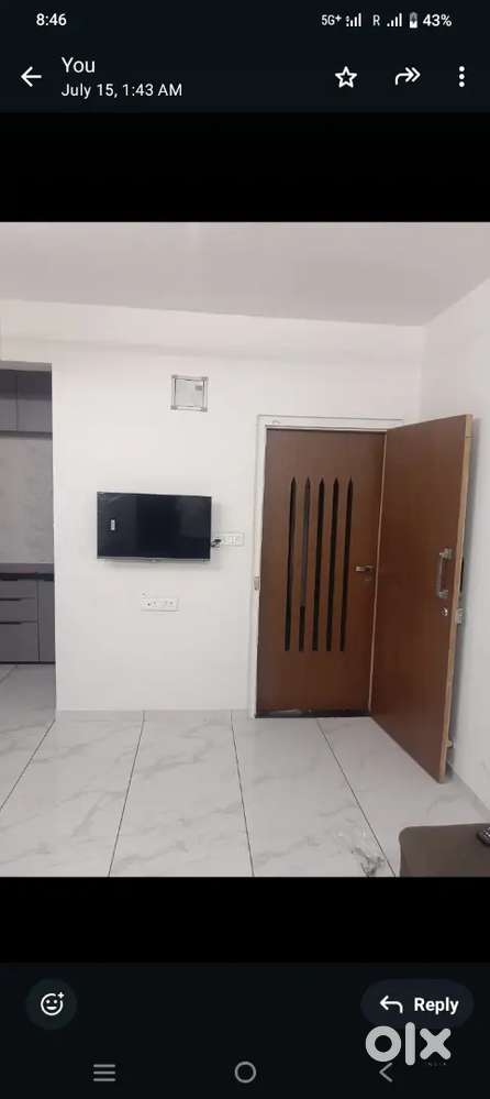 2 bhk furnished available for rent for family