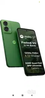 Moto g35 4/128 gb showroom condition only I'd proof