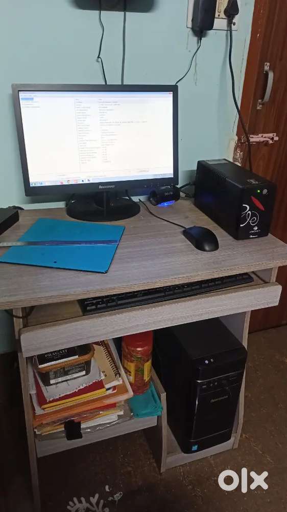 Lenovo Computer and Table
