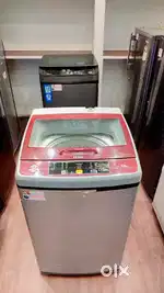 Haier 6.5 kg Fully-Automatic Top Loading Washing Machine Silver Grey