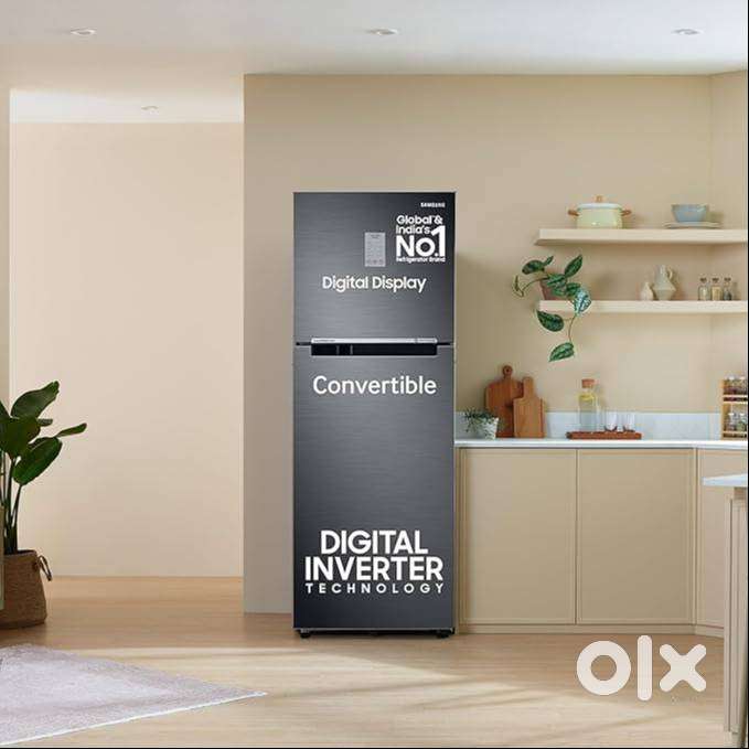 Samsung 236L 3 Star Convertible Double Door Refrigerator  Digital Inv