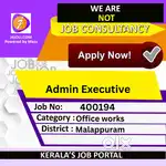 Admin Executive - [400194]