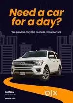 Car Hire Service – Daily / Weekly / Monthly