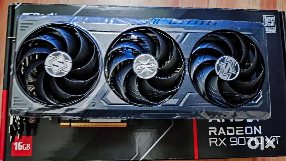 Asrock 9070 XT Steel legend Dark edition graphic card gpu