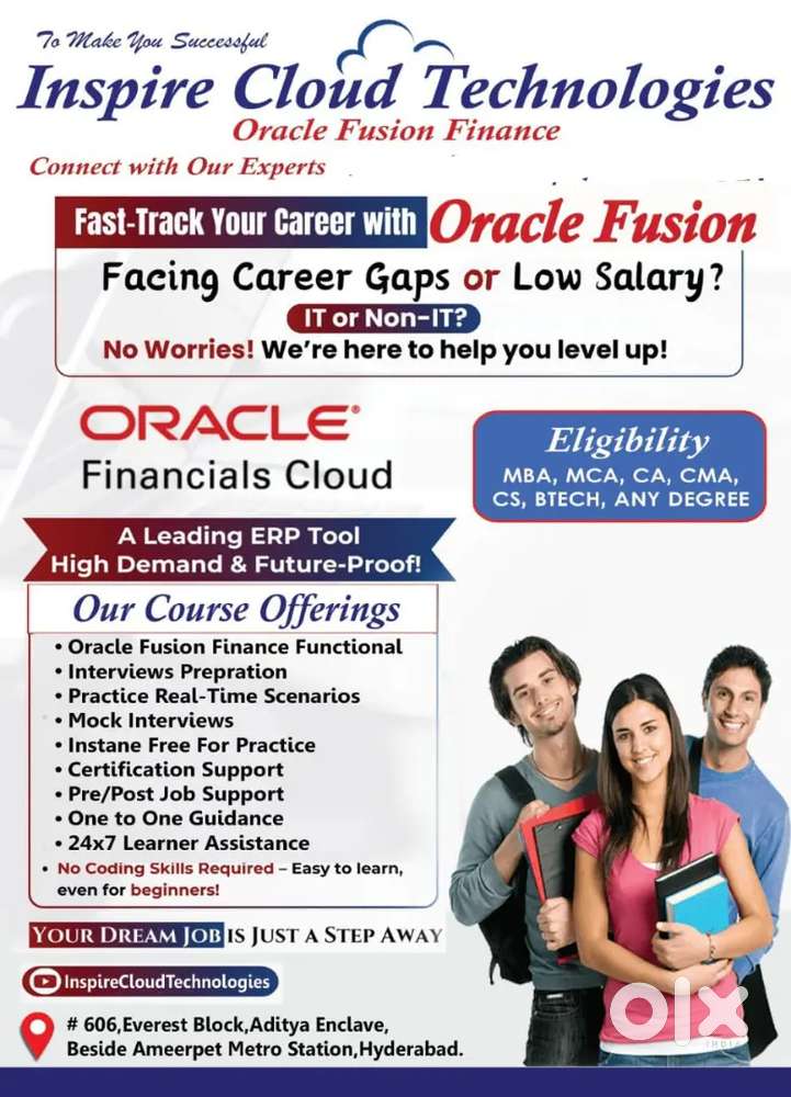 100% job placement assistance- Oracle Fusion Finance..