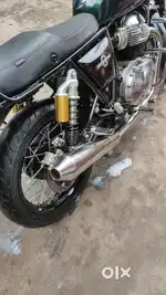 Powerage short exhaust chrome for interseptor/Gt 650