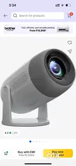 ZEBRONICS PIXAPLAY 63 PROJECTOR