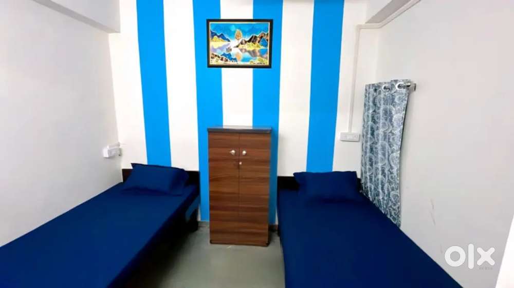 Fully furnished boys pg available at location Amit nagar