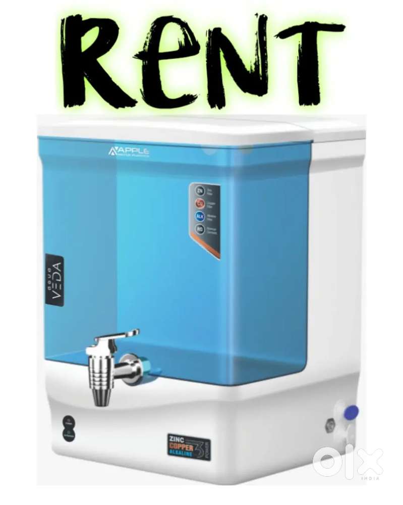 Water purifier available on rent