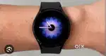 Samsung watch 4 with case