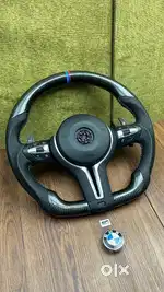 Bmw f 30 and f 10 carbon fibre steering with air bag
