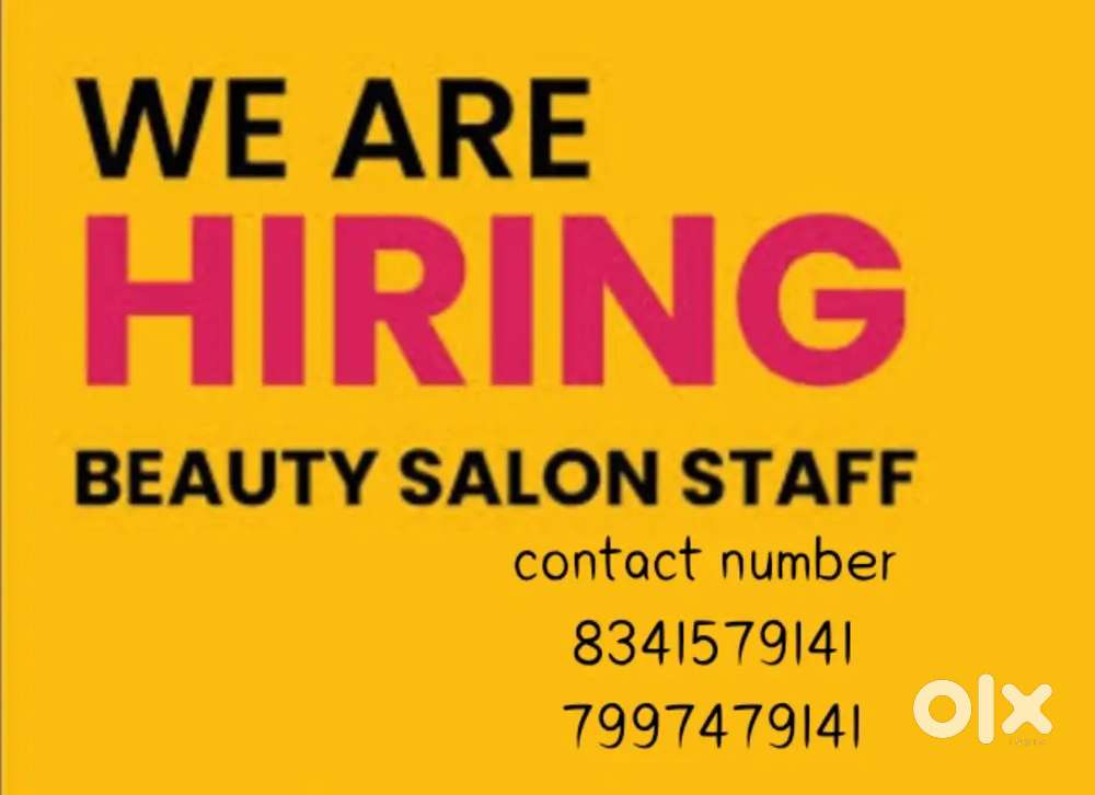 I want salon worker female and male