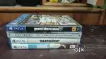 Sony PS4 Discs, Xbox Discs No scratches almost new
