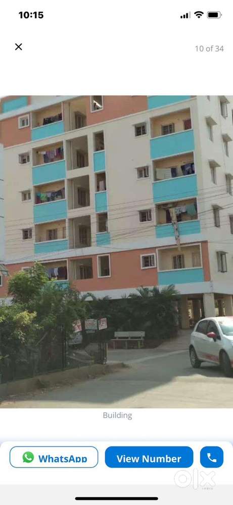 2BHK FLAT AVAILABLE FOR RENT AT GANNAVARAM CENTER