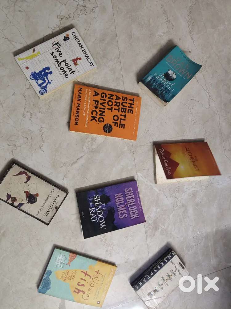 A mix of fiction, mystery,travel and self-help books inspiring growth.