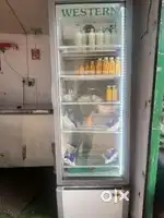 Western 525 litres commercial glass door fridge