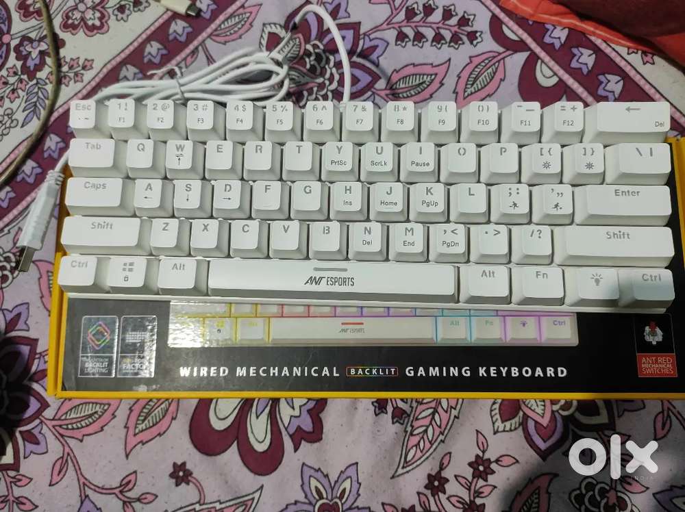 Mechanical Gaming keyboard with red switches