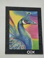 Handmade Peacock Drawing