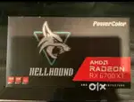 2and hand Power Color Hell Hound AMD Radeon Graphics Card RX6700XT.