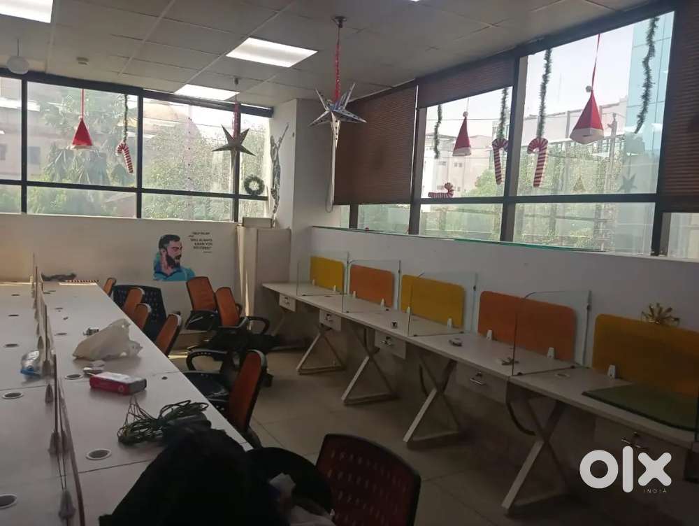2 Cabin with Workstation's fully furnished office space for rent