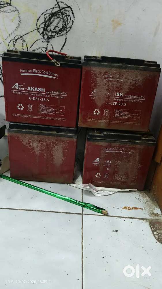 Electric Scooter battery 12v 4 pics
