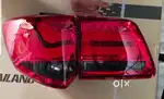 Fortuner type 2 led tail lamps bmw style