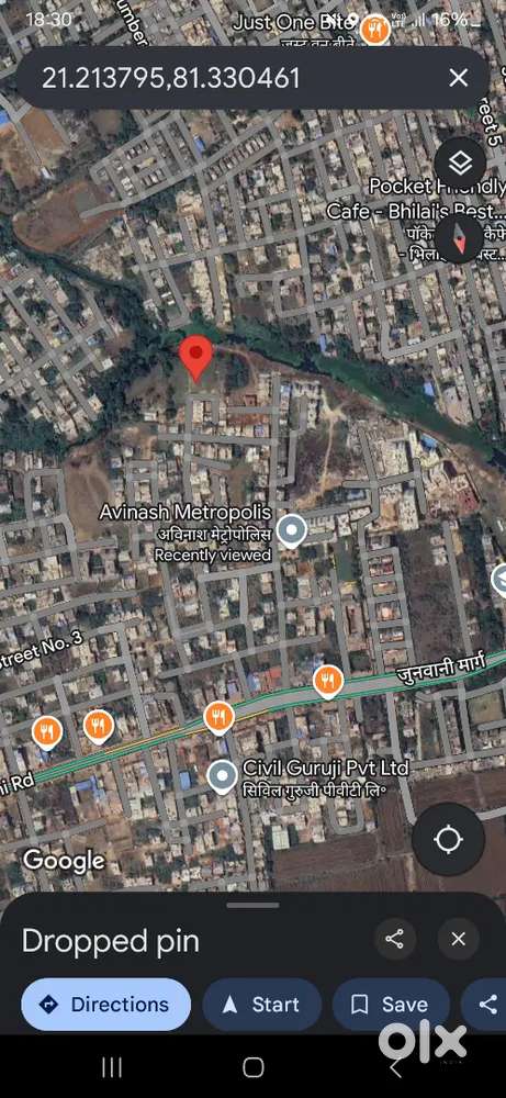 PLOT AVAILABLE IN KOHKA JUNWANI ROAD