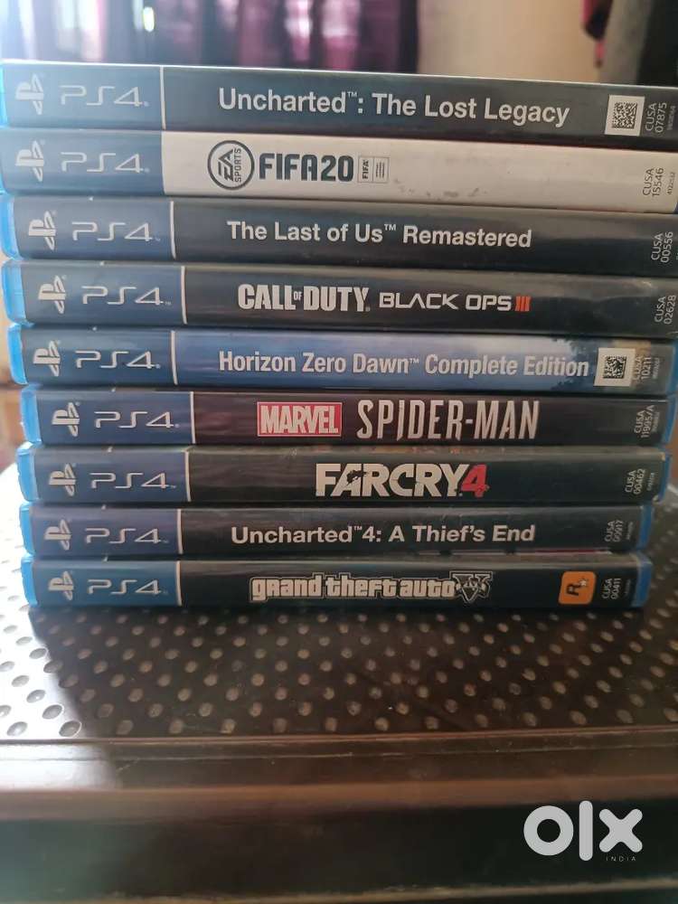 PS4 CD, Playstation games