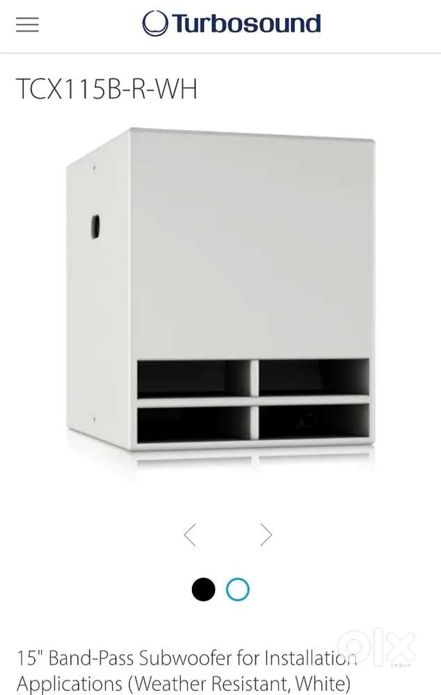 SUB WOOFER (4000WATT/PASSIVE/WEATHER  RESISTANT )