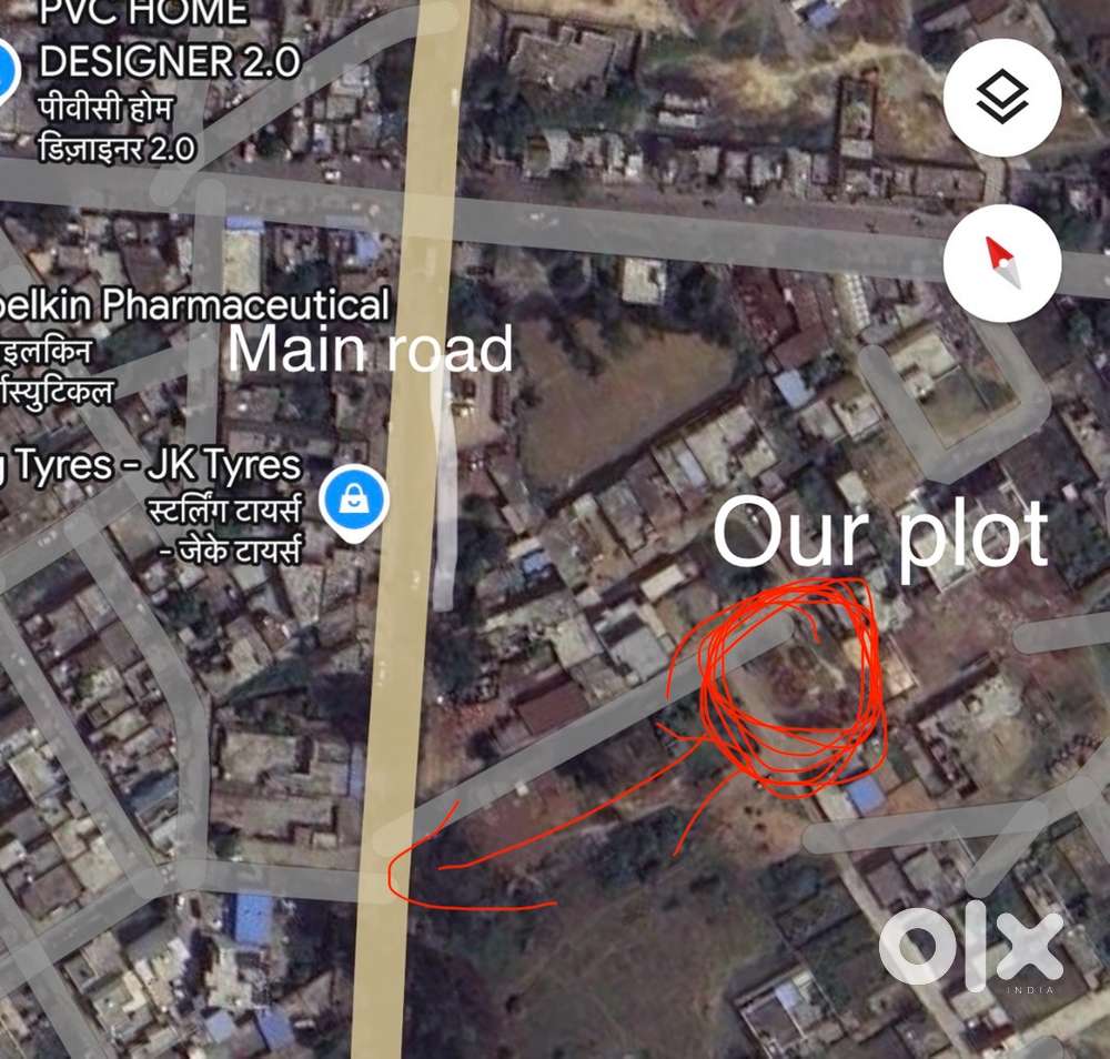 Plot for sale near gulab nagar