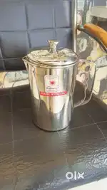 Steel new jug, 3 layer tiffin, electric kettle, milk can 2 numbers