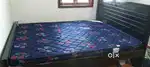 Queen size cot and Pooja cupboard