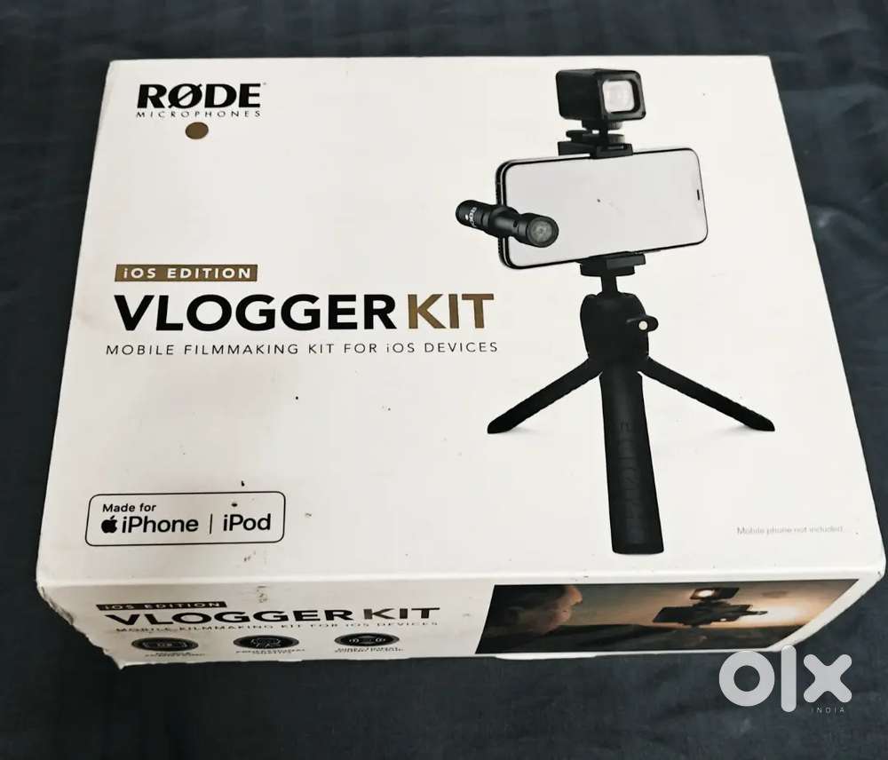 Rode Vlogger Kit IOS Edition for YouTube vlogging instagram snapchat