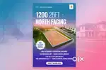 CMDA Approved Plot for Sale in Chennai – 1250 Sqft North Facing  Bank