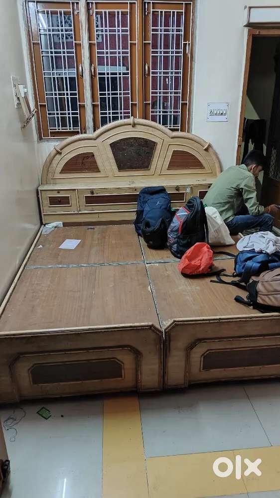 Queen size double bed