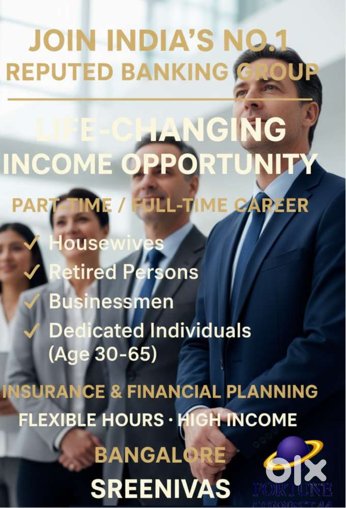 PART-TIME / FULL-TIME JOB – Financial Growth Career