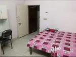 2 Room flat - FURNISHED (Bed+Mattress,fan,light,Almirah,Table+Chairs)