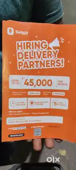 Swiggy delivery job